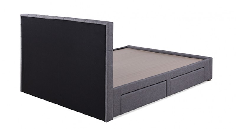 LEMON UPHOLSTERED STORAGE BED Queen Size
